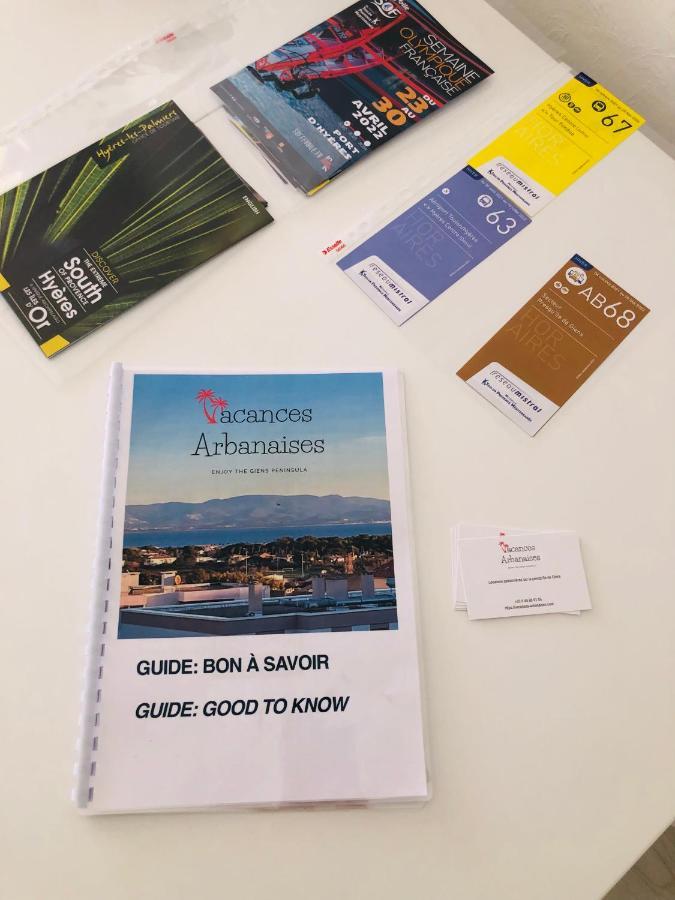 Vacances Arbanaises - Appartements Giens อิแยร์ ภายนอก รูปภาพ